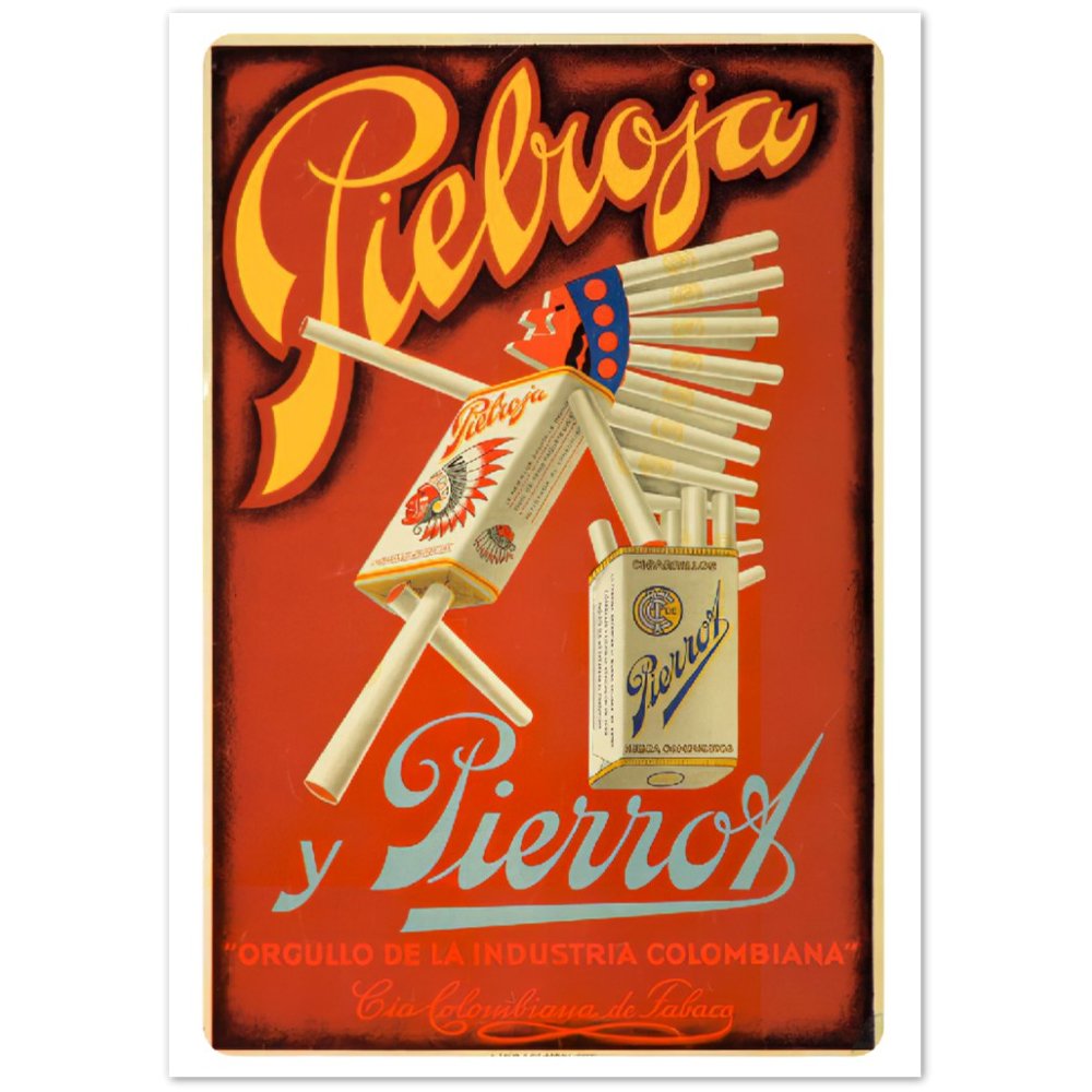 Vintage Poster on Premium Matte Paper - Posterify