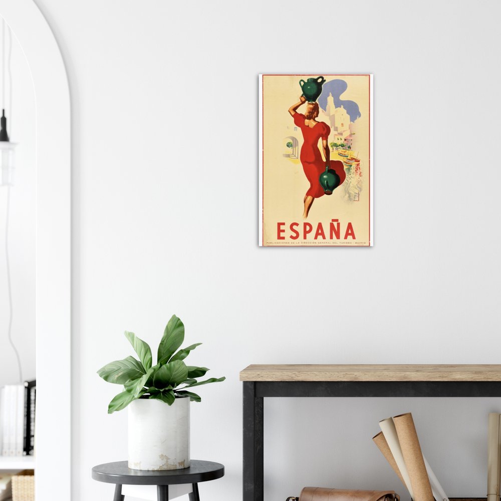 Vintage Poster on Premium Matte Paper - Posterify