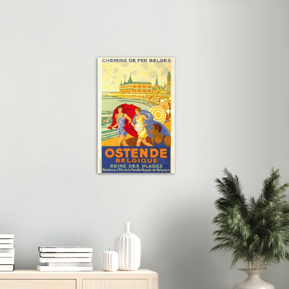 Vintage Poster on Premium Matte Paper - Posterify