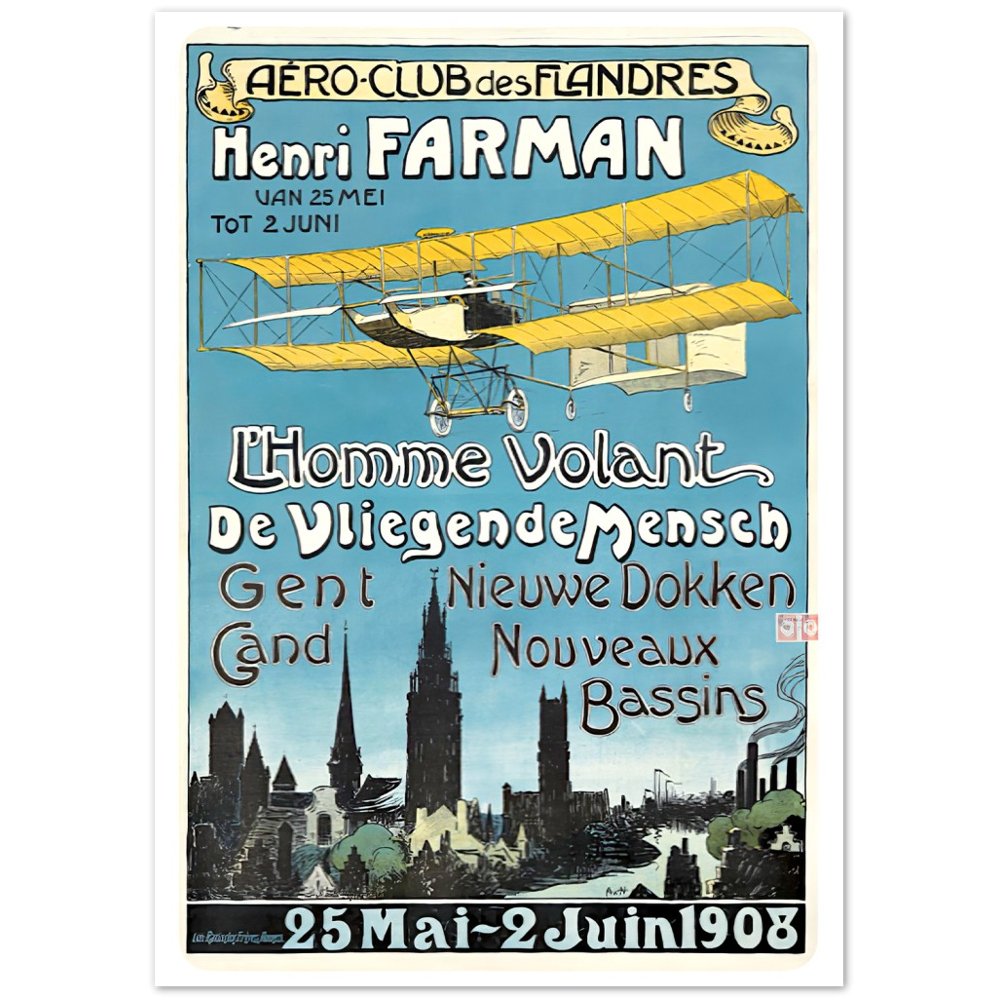 Vintage Poster on Premium Matte paper - Posterify