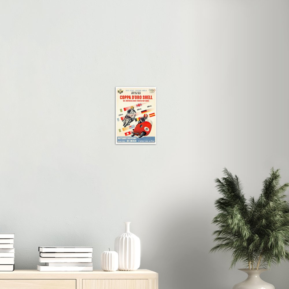 Vintage Poster on Premium Matte Paper - Posterify