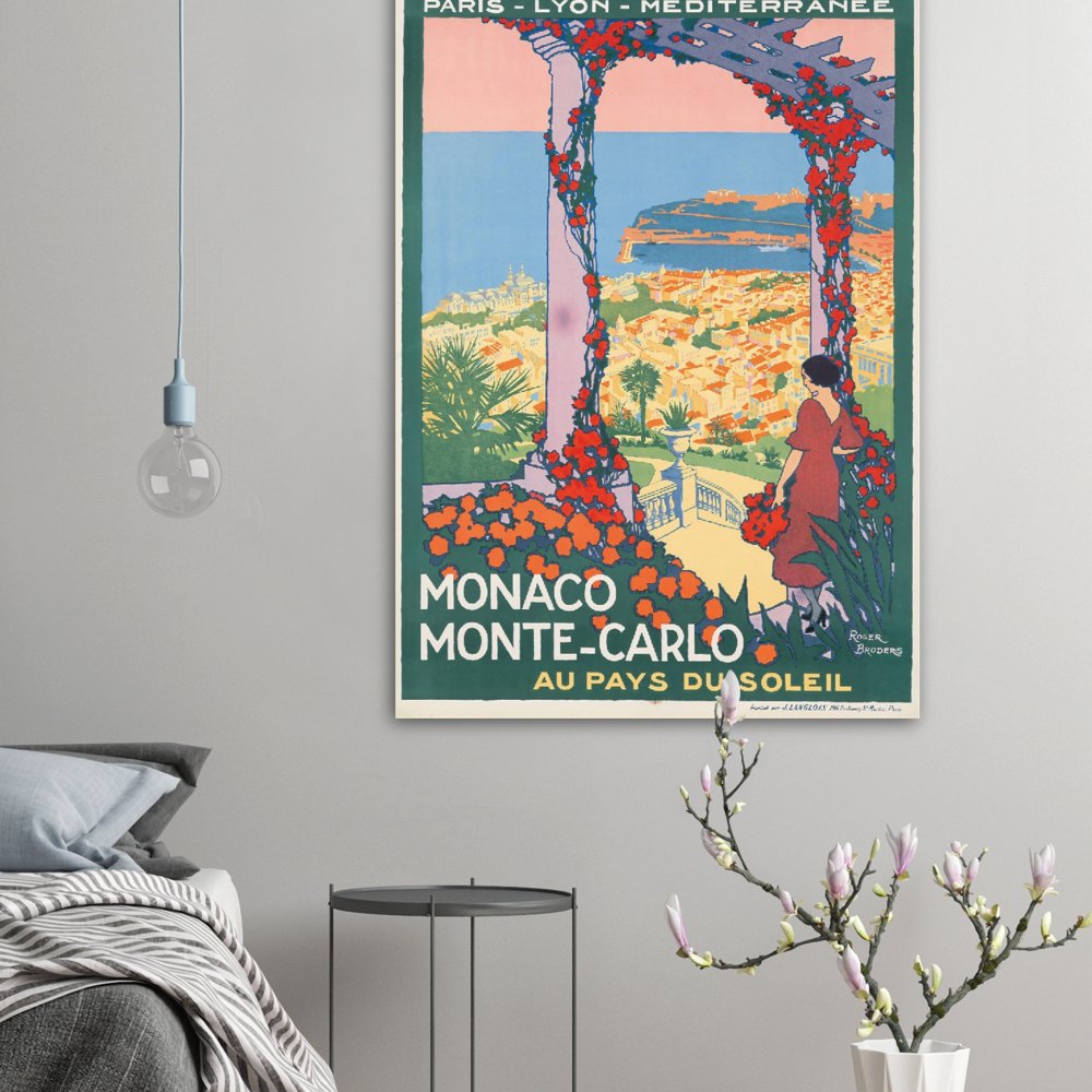 Vintage Poster on Premium Matte Paper - Posterify