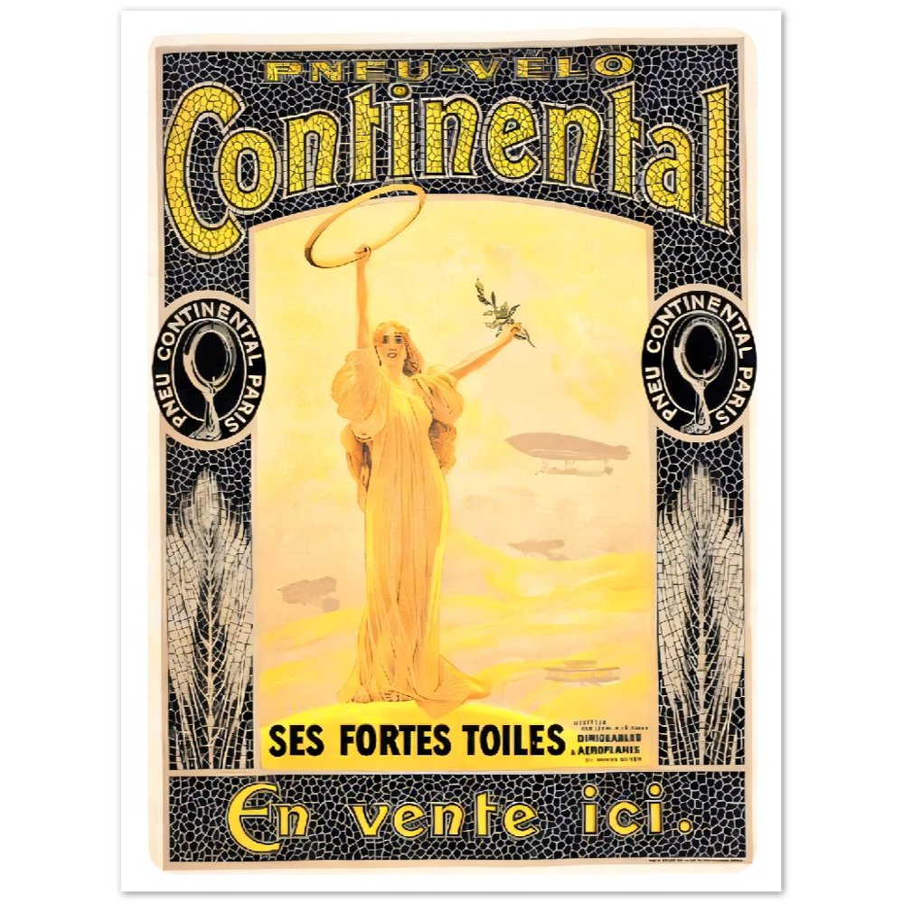 Vintage Poster on Premium Matte Paper - Posterify