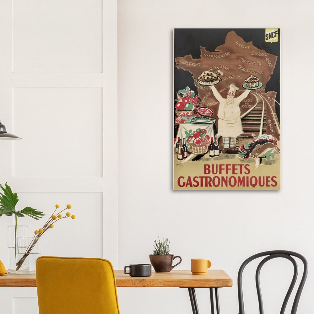 Vintage Poster on Premium Matte Paper - Posterify