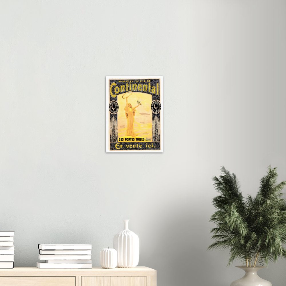 Vintage Poster on Premium Matte Paper - Posterify