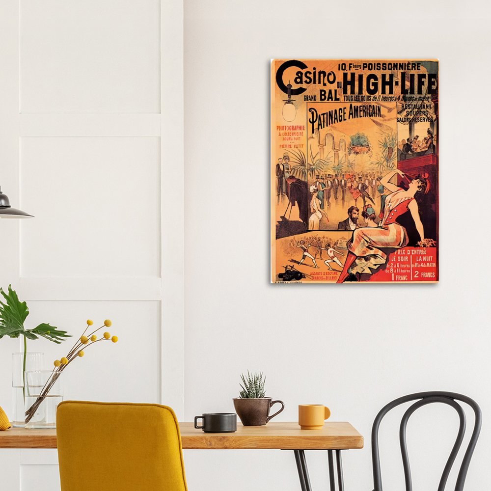 Vintage Poster on Premium Matte Paper - Posterify