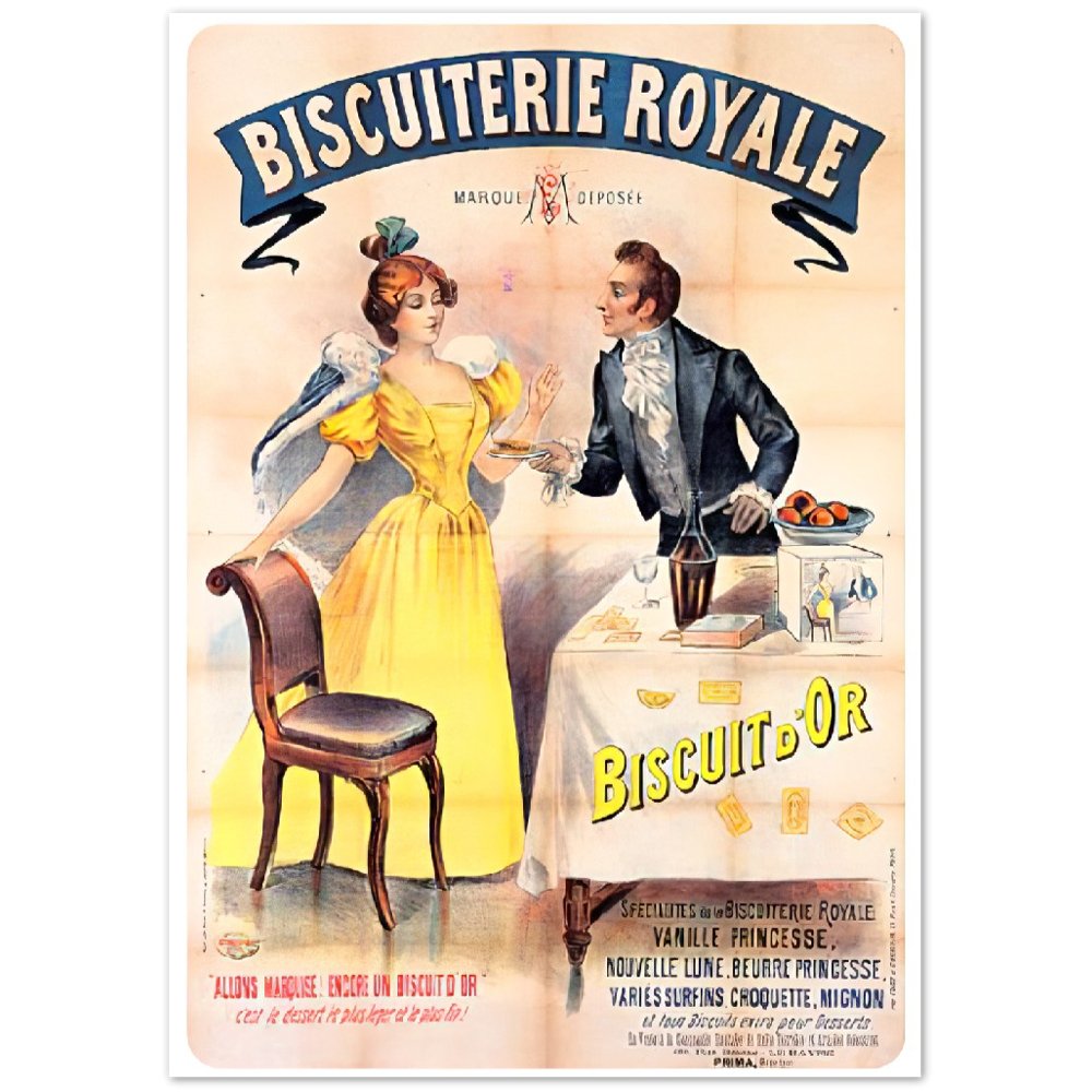 Vintage Poster on Premium Matte Paper - Posterify