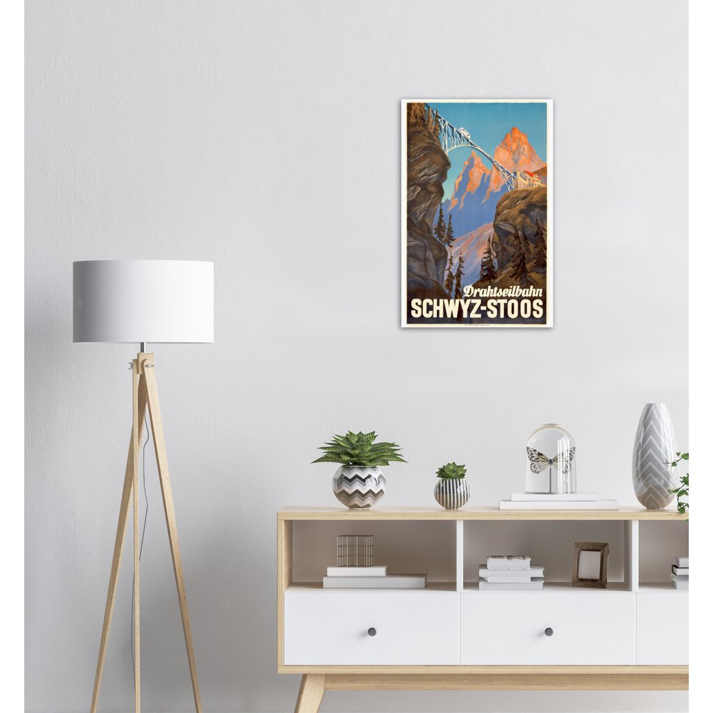 Vintage Poster on Premium Matte Paper - Posterify