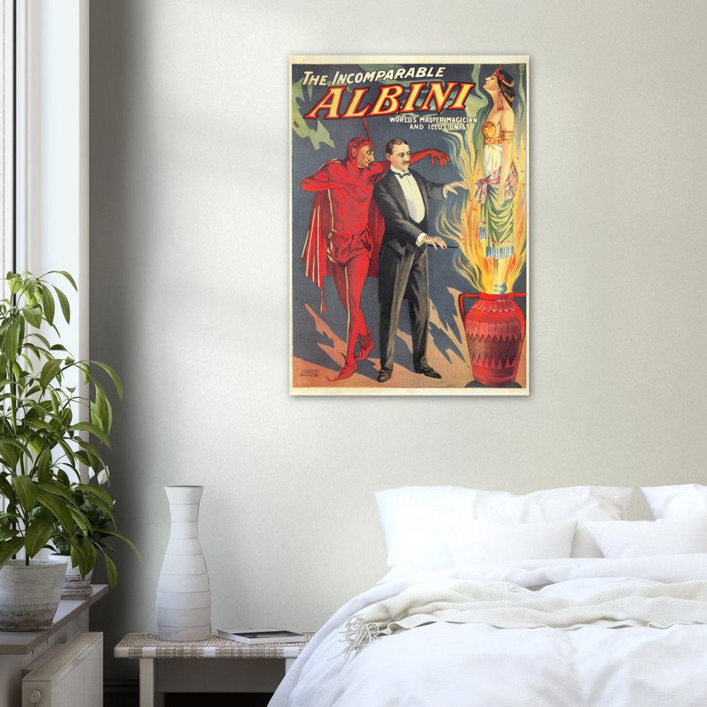 Vintage Poster on Premium Matte Paper - Posterify