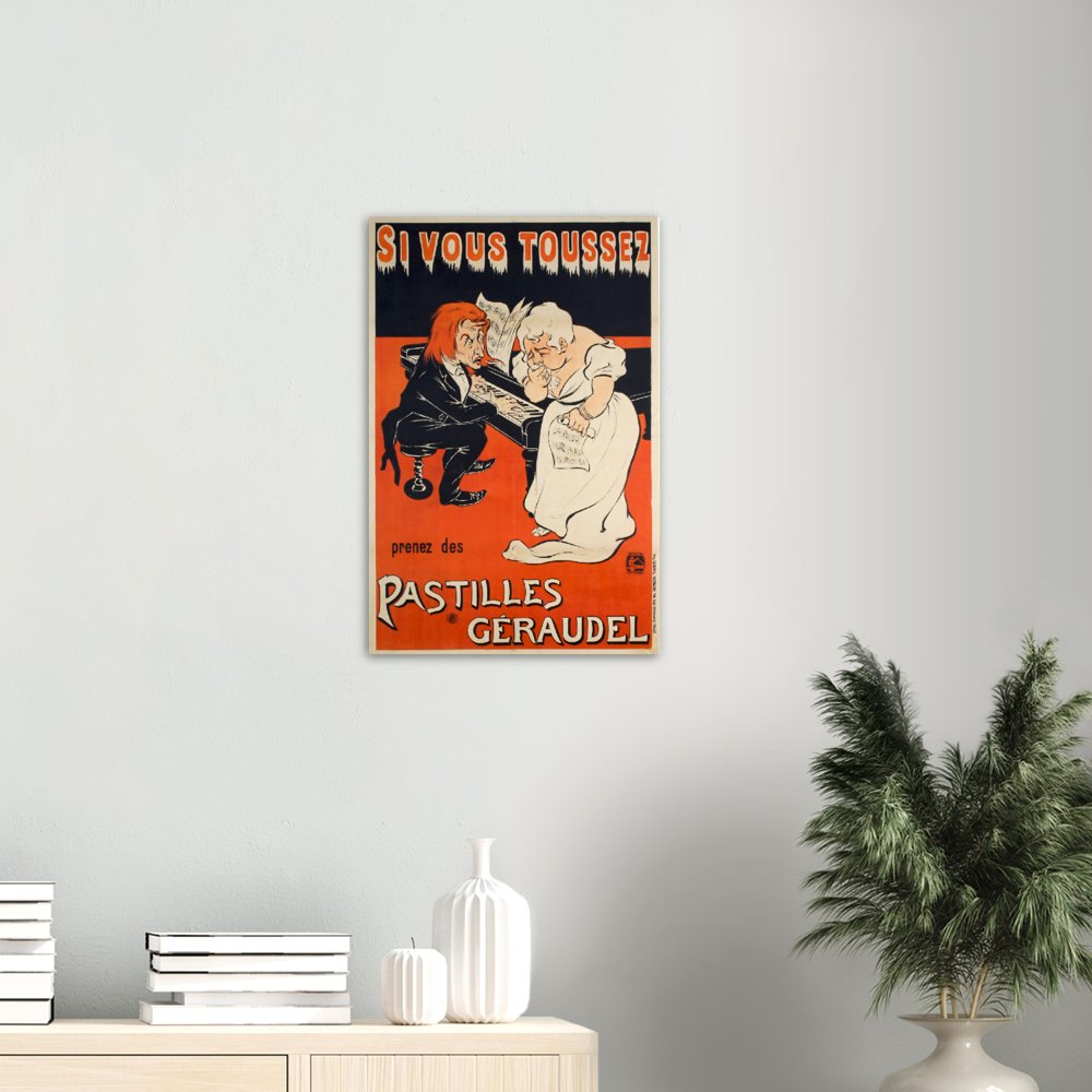 Vintage Poster on Premium Matte Paper - Posterify