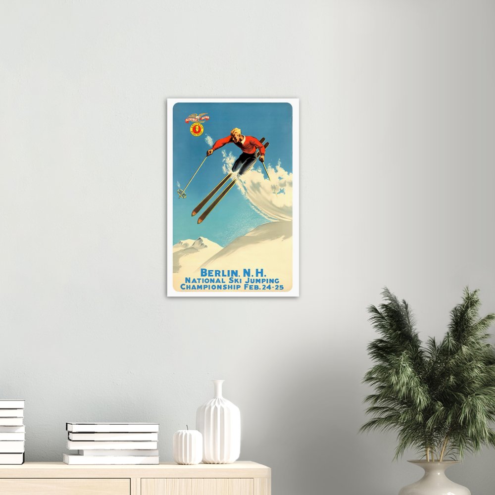 Vintage Poster on Premium Matte Paper - Posterify