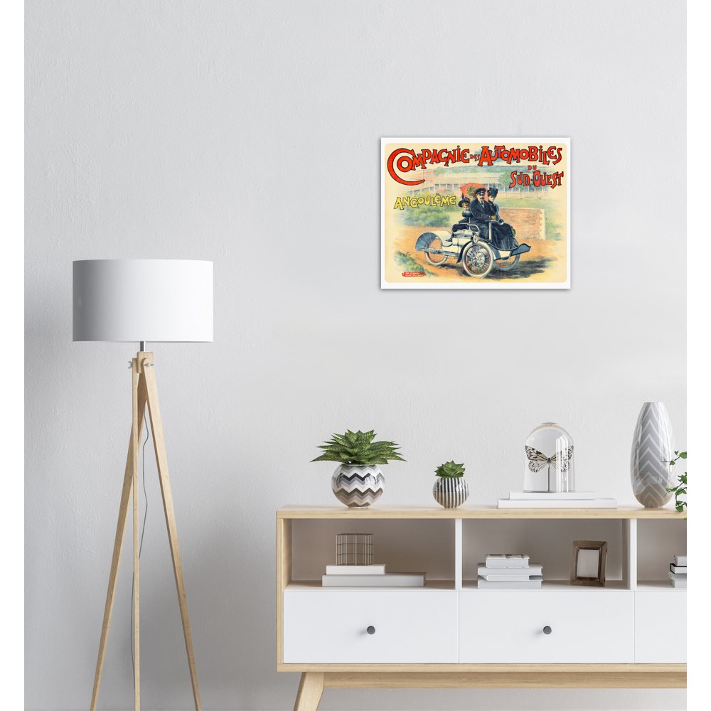 Vintage Poster on Premium Matte Paper - Posterify