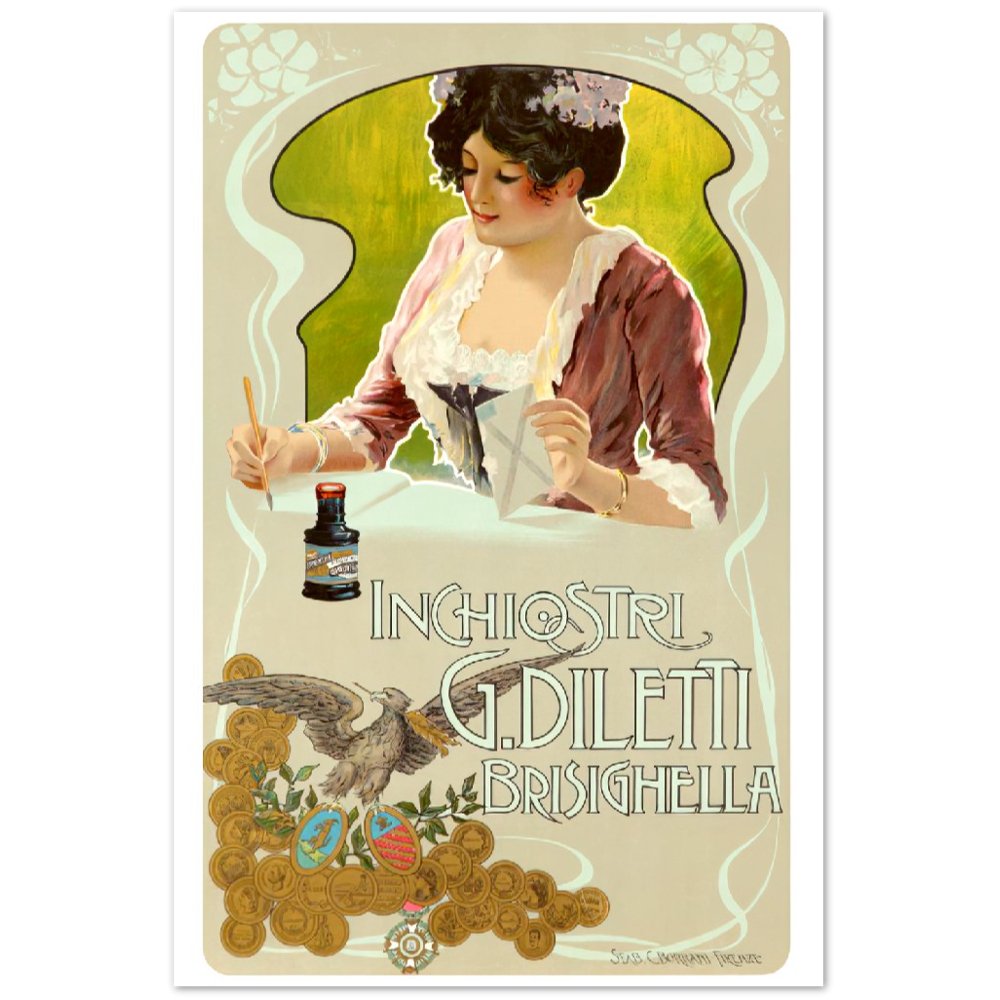 Vintage Poster on Premium Matte Paper - Posterify