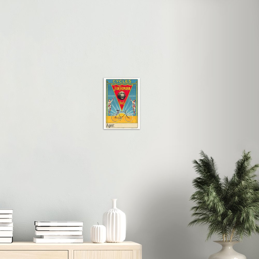 Vintage Poster on Premium Matte Paper - Posterify