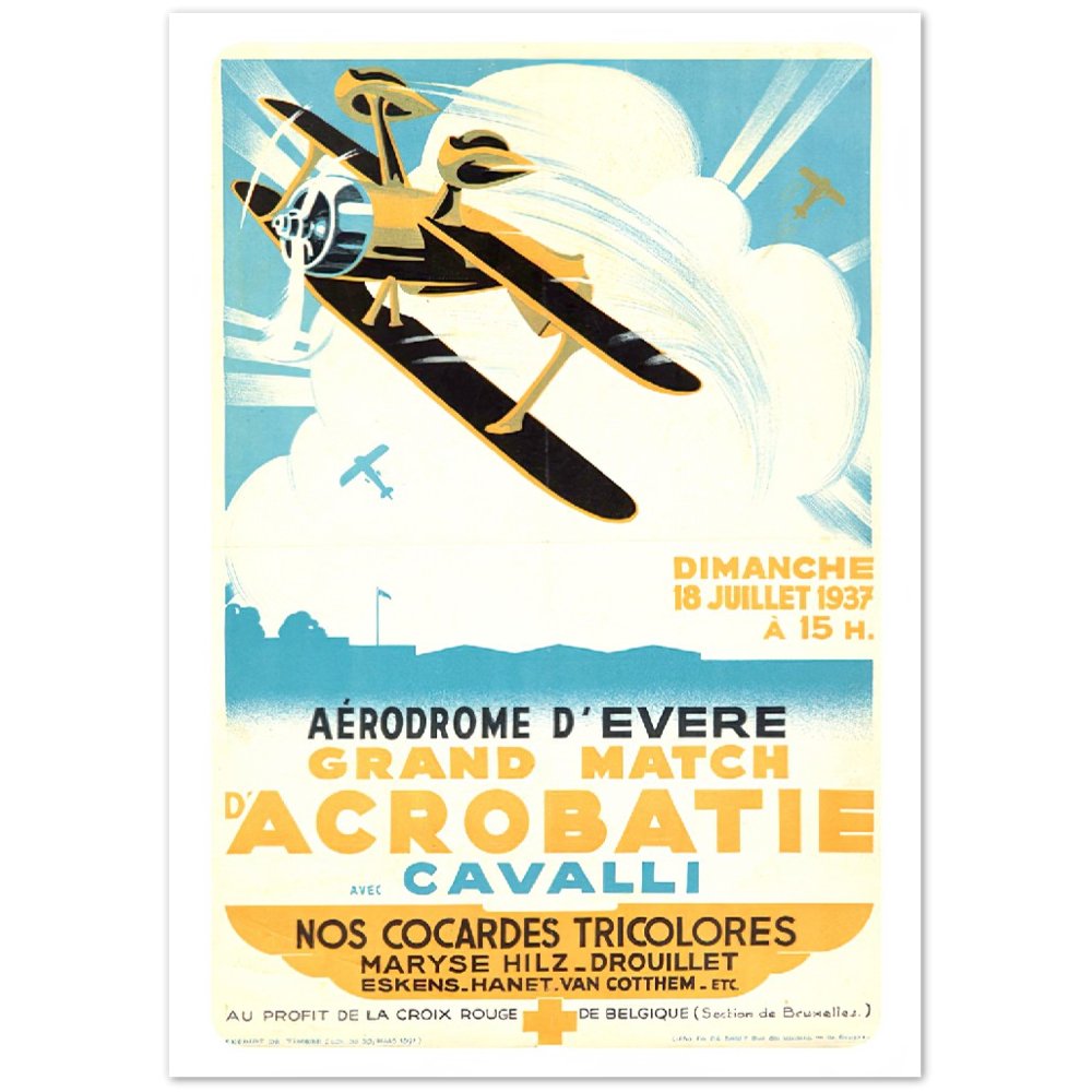 Vintage Poster on Premium Matte Paper - Posterify