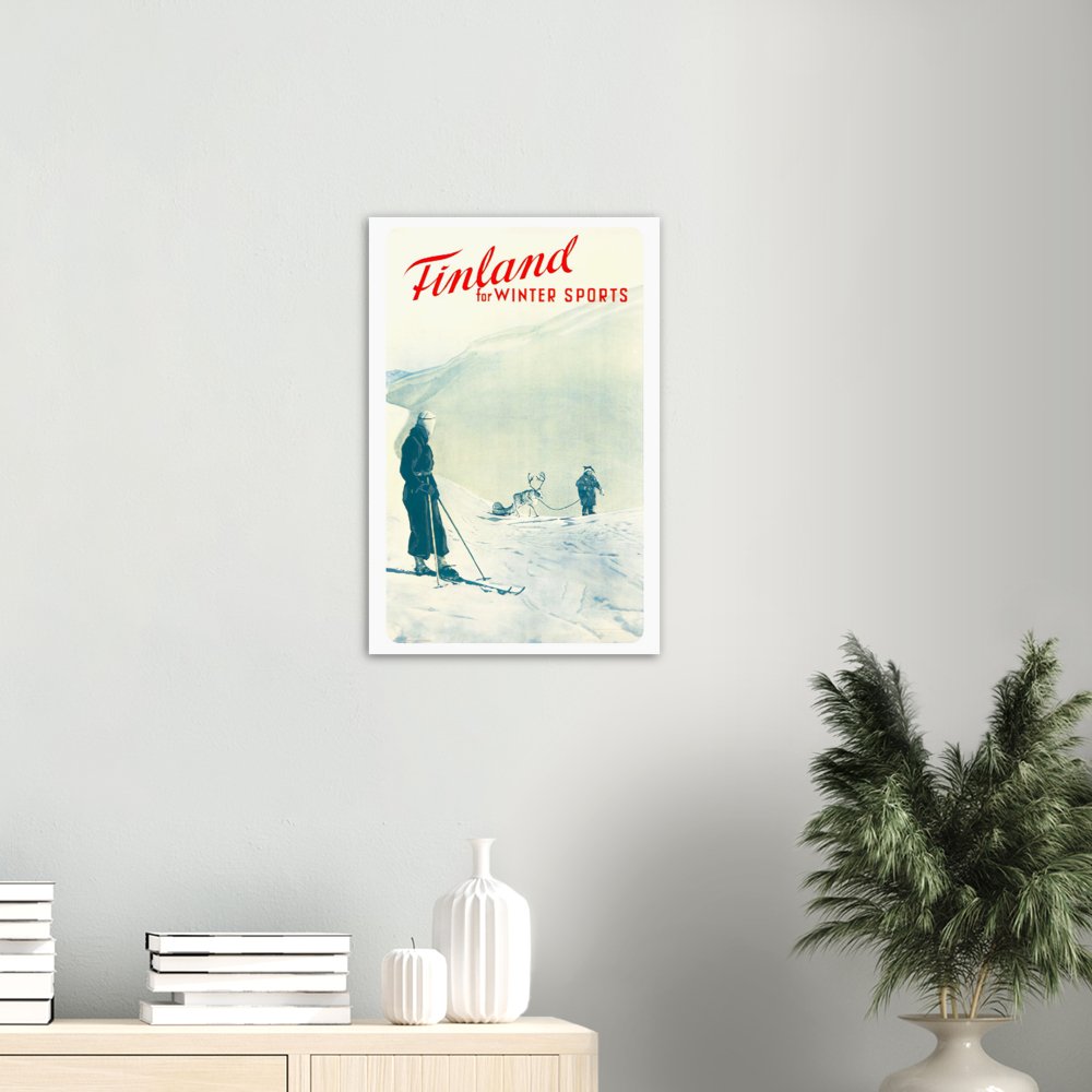 Vintage Poster on Premium Matte Paper - Posterify