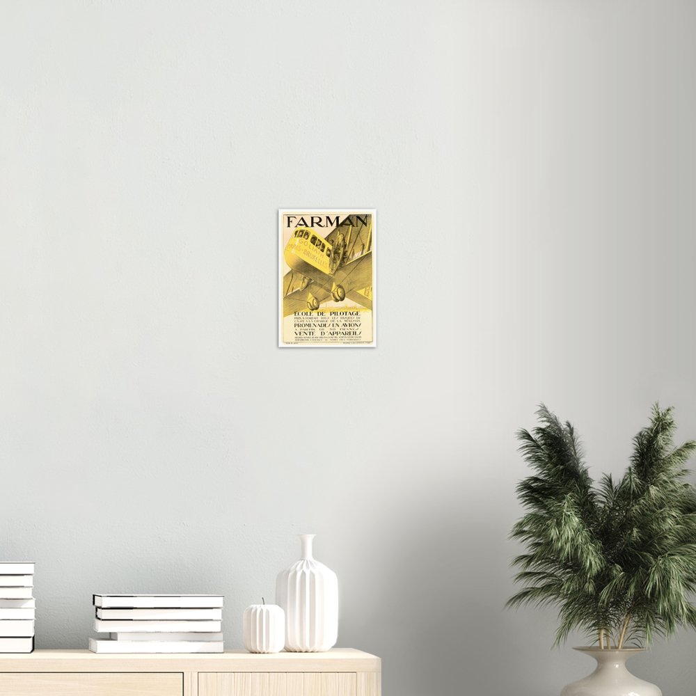 Vintage Poster on Premium Matte Paper - Posterify