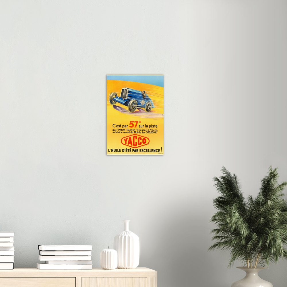 Vintage Poster on Premium Matte Paper - Posterify