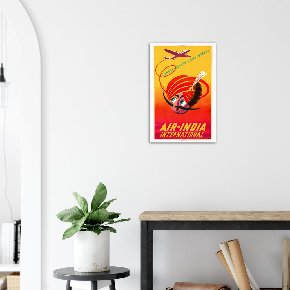 Vintage Poster on Premium Matte Paper - Posterify