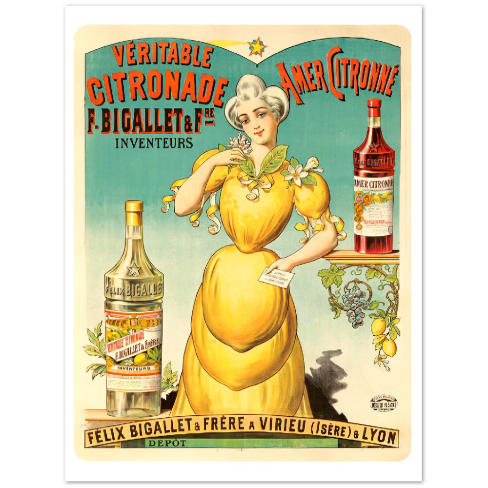 Vintage Poster on Premium Matte Paper - Posterify