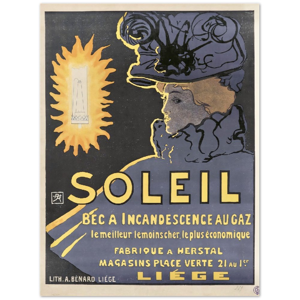 Vintage Poster on Premium Matte Paper - Posterify