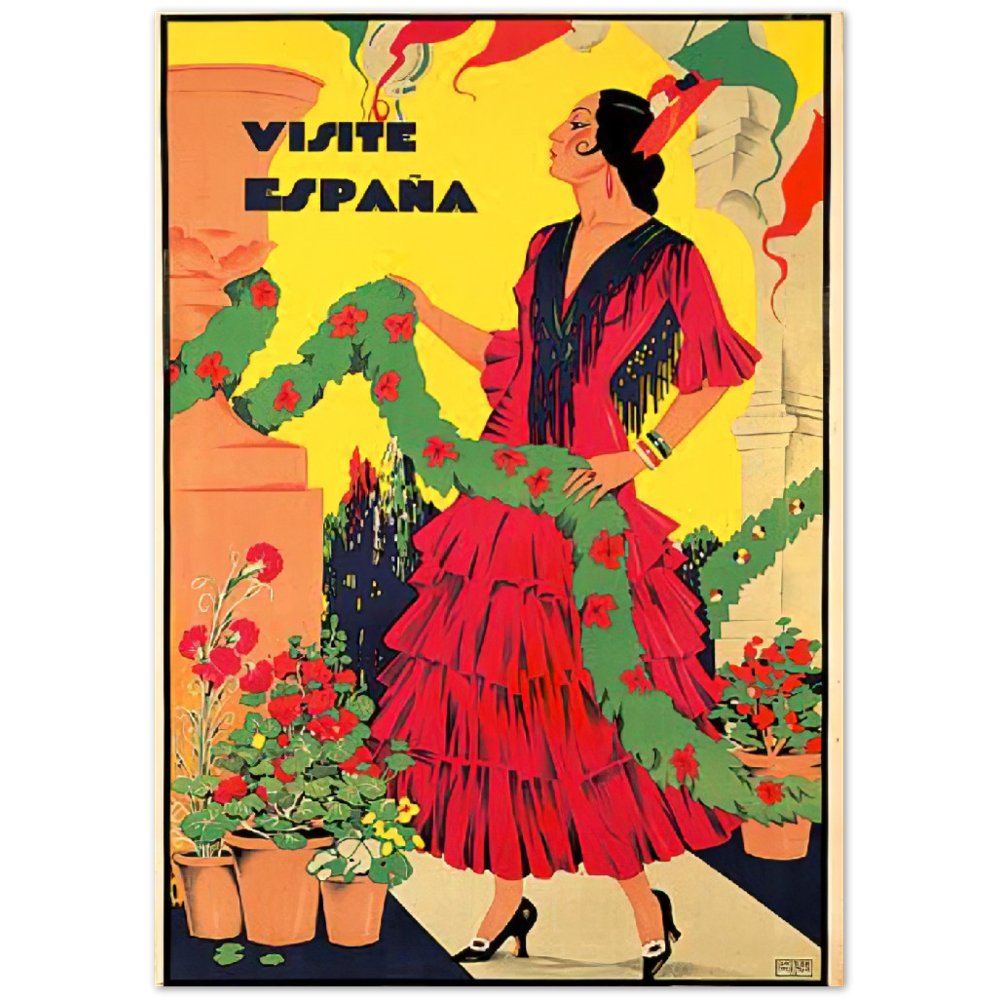 Vintage Poster on Premium Matte Paper - Posterify