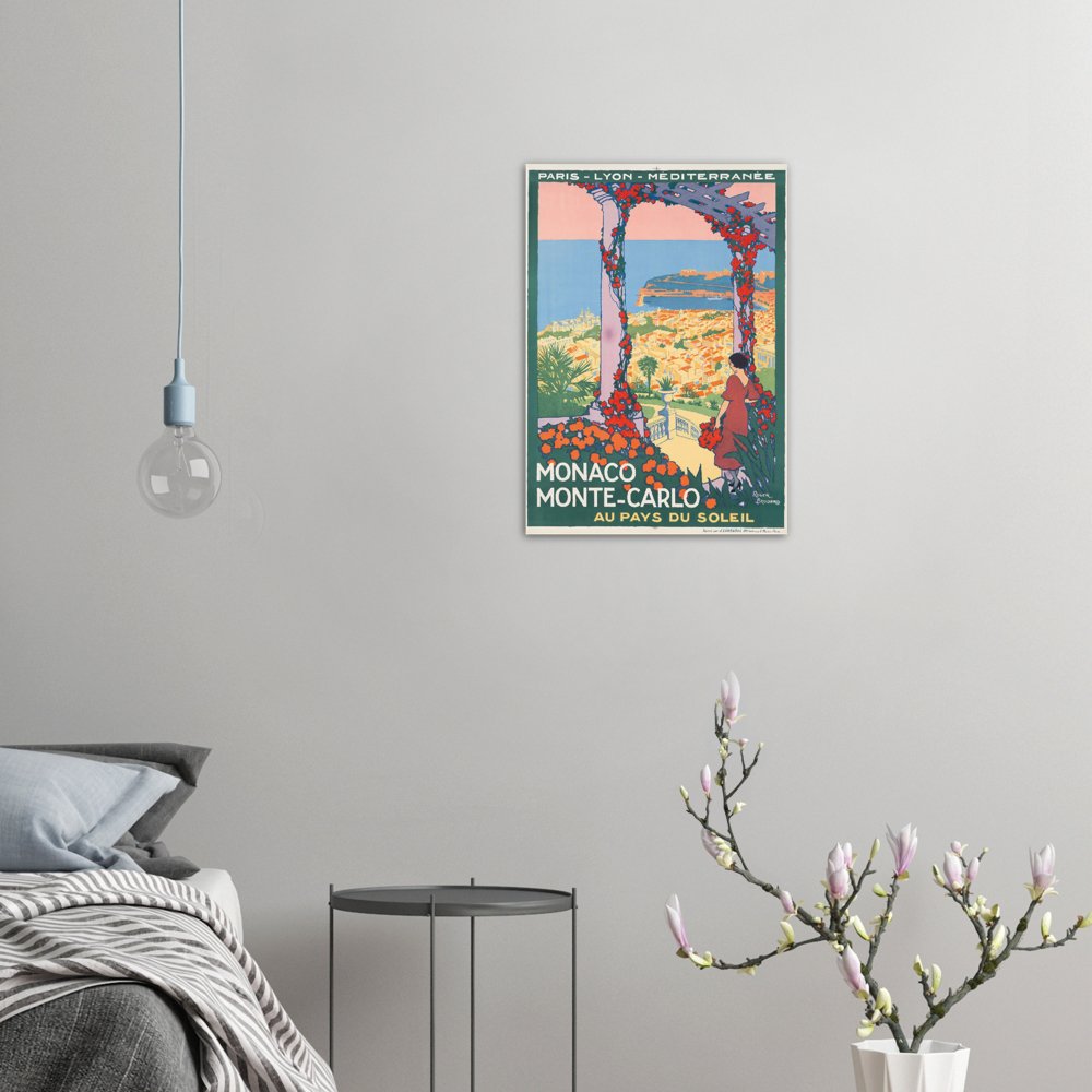 Vintage Poster on Premium Matte Paper - Posterify