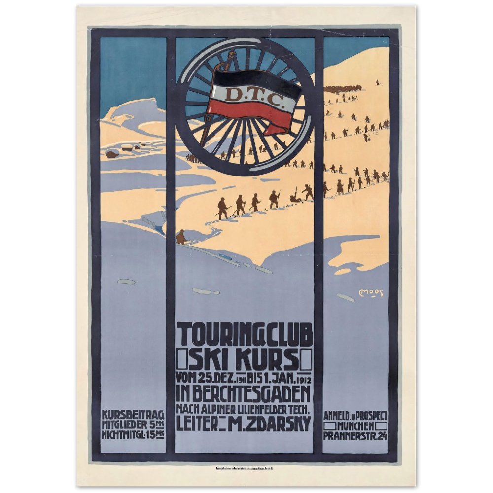 Vintage Poster on Premium Matte Paper - Posterify