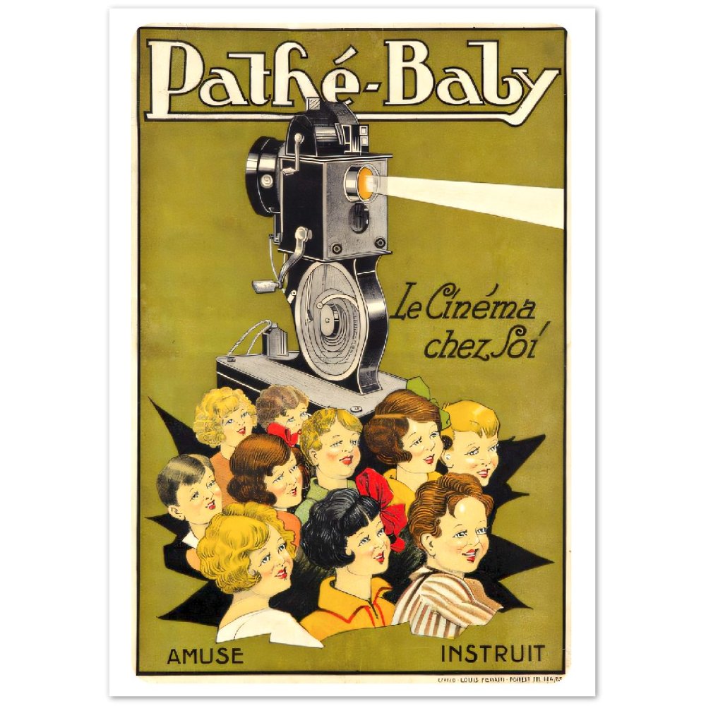 Vintage Poster on Premium Matte Paper - Posterify