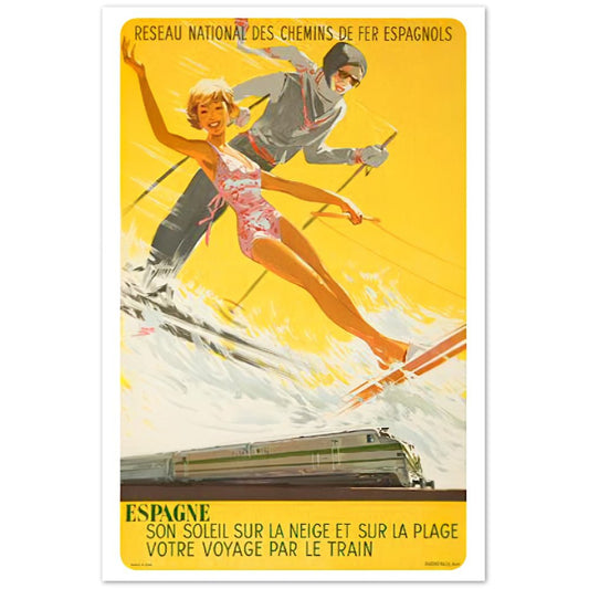 Vintage Poster on Premium Matte Paper - Posterify