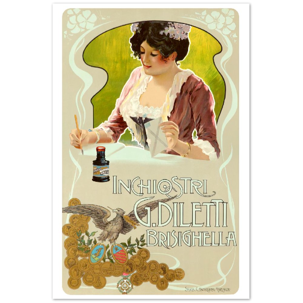 Vintage Poster on Premium Matte Paper - Posterify