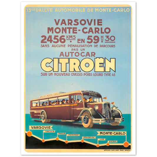 Vintage Poster on Premium Matte Paper - Posterify