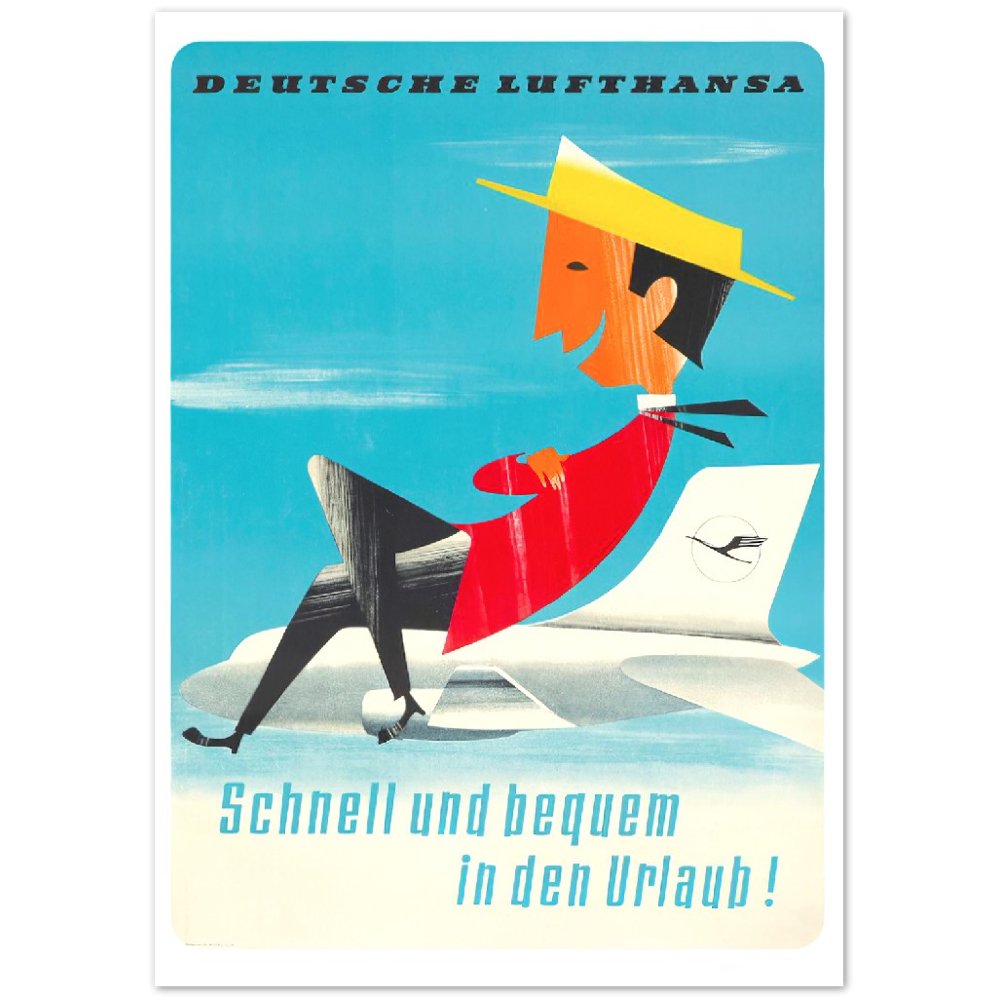 Vintage Poster on Premium Matte Paper - Posterify