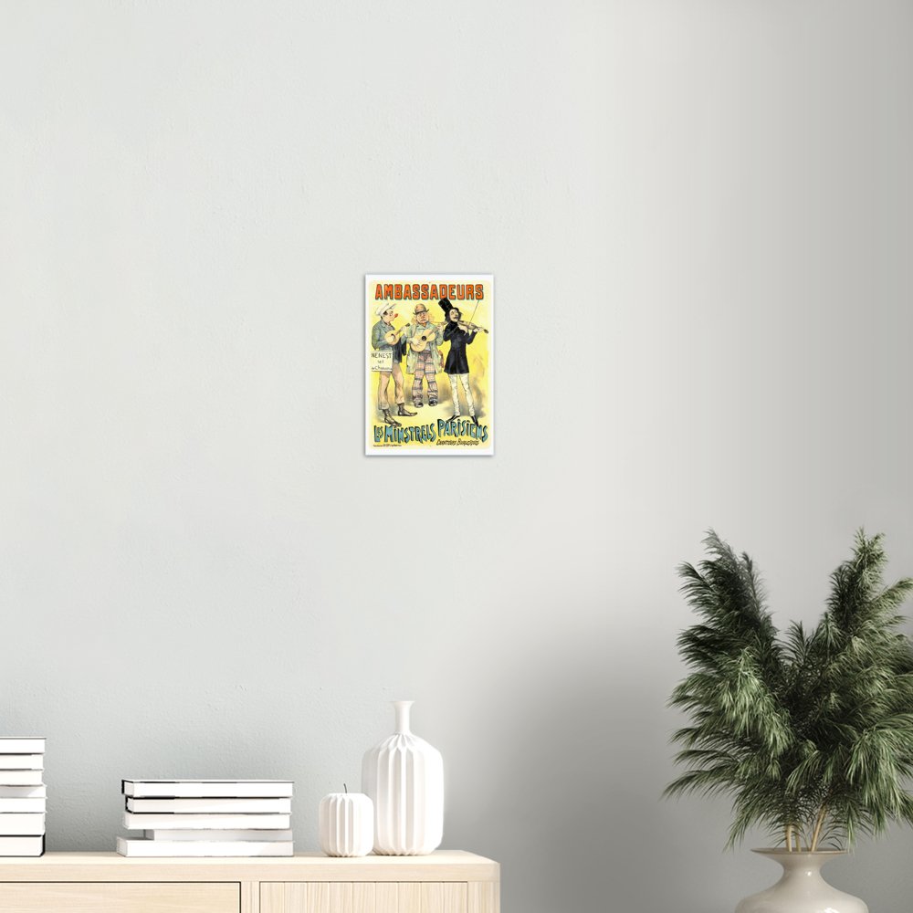 Vintage Poster on Premium Matte Paper - Posterify