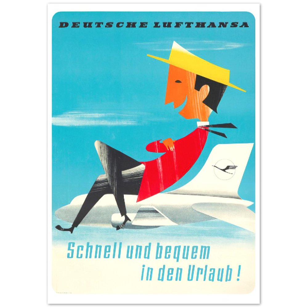 Vintage Poster on Premium Matte Paper - Posterify