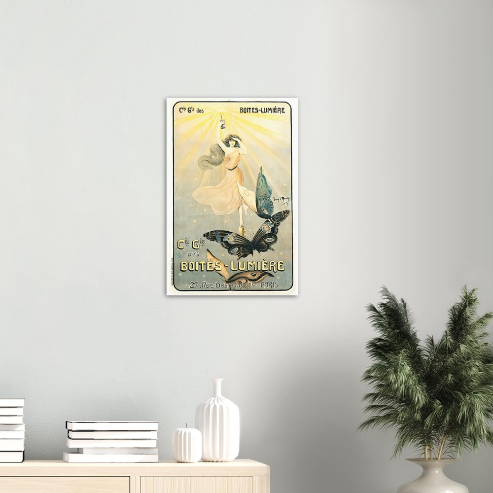 Vintage Poster on Premium Matte Paper - Posterify