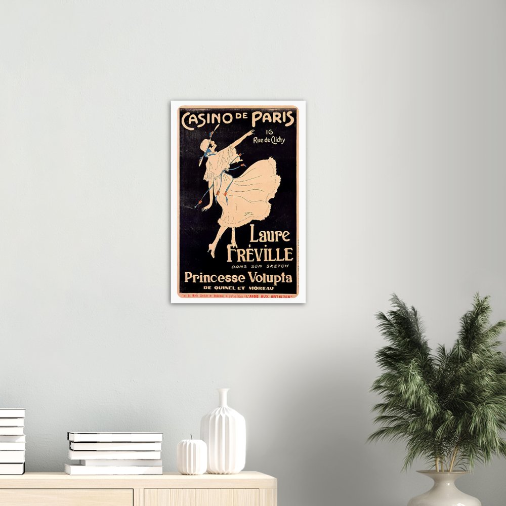 Vintage Poster on Premium Matte Paper - Posterify