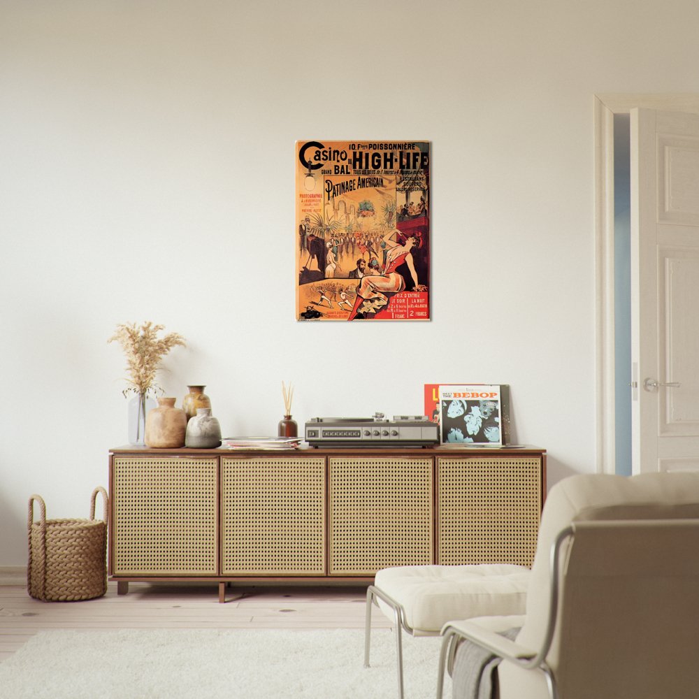 Vintage Poster on Premium Matte Paper - Posterify