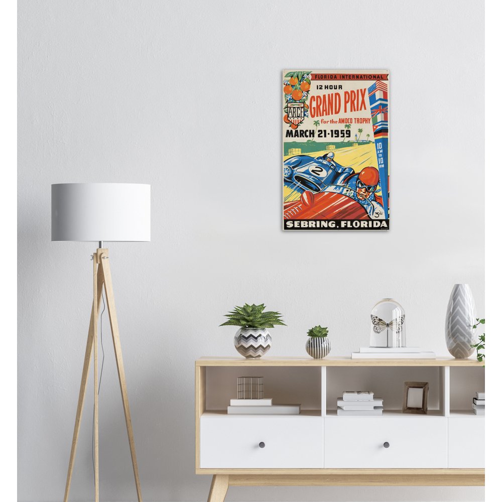 Vintage Poster on Premium Matte Paper - Posterify