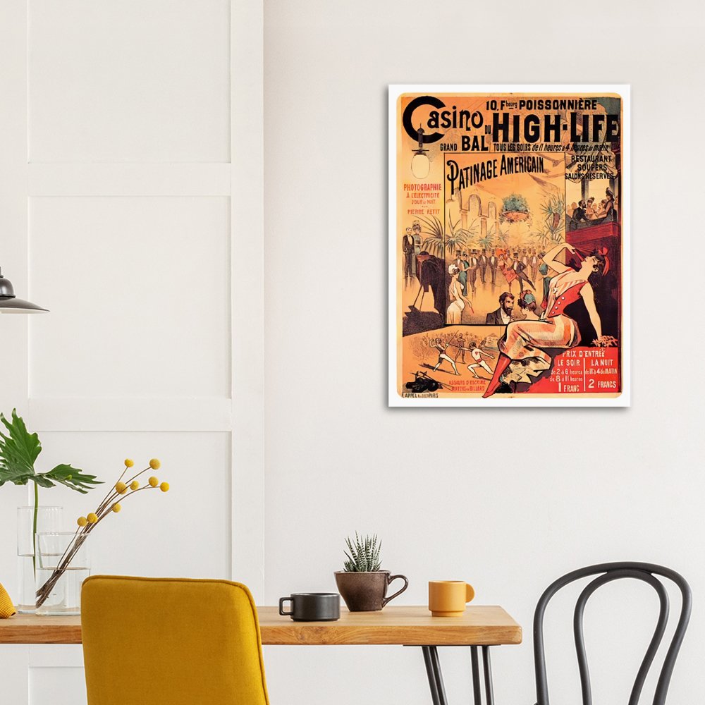 Vintage Poster on Premium Matte Paper - Posterify