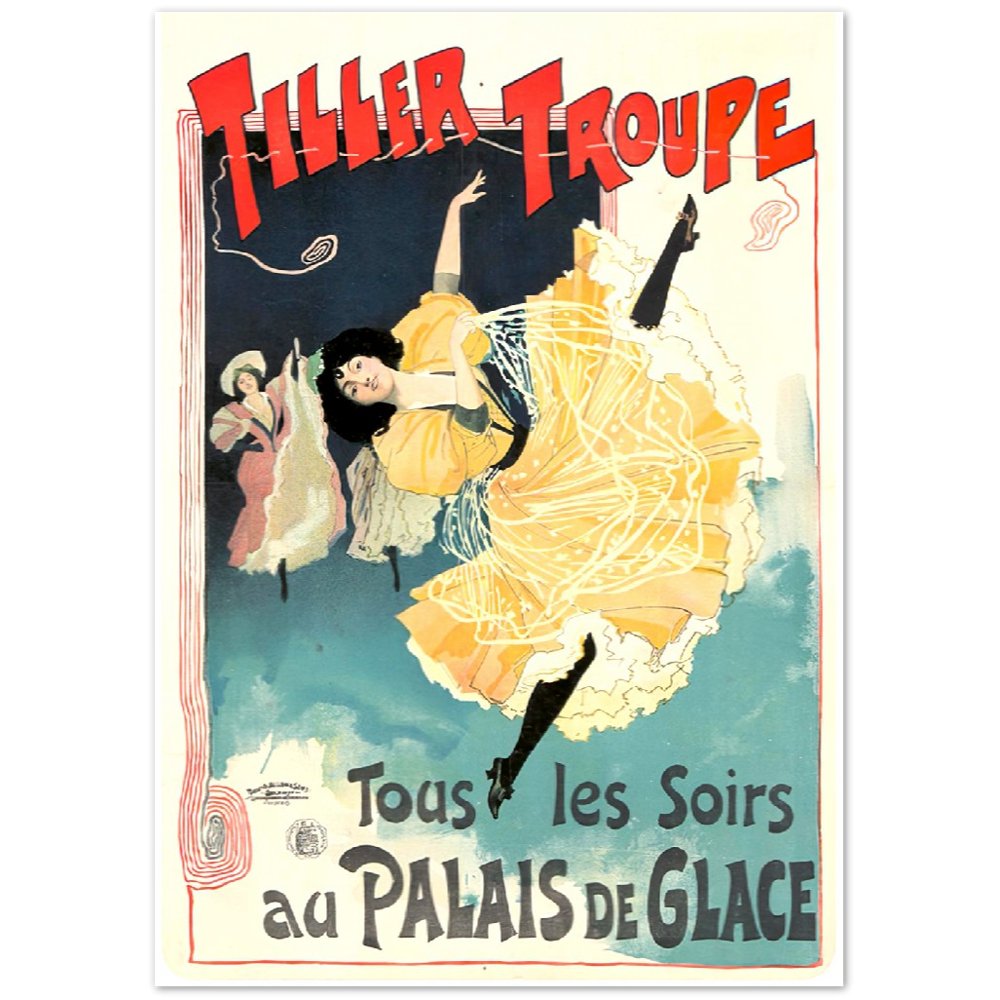 Vintage Poster on Premium Matte Paper - Posterify