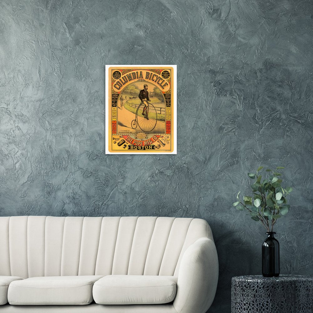 Vintage Poster on Premium Matte Paper - Posterify