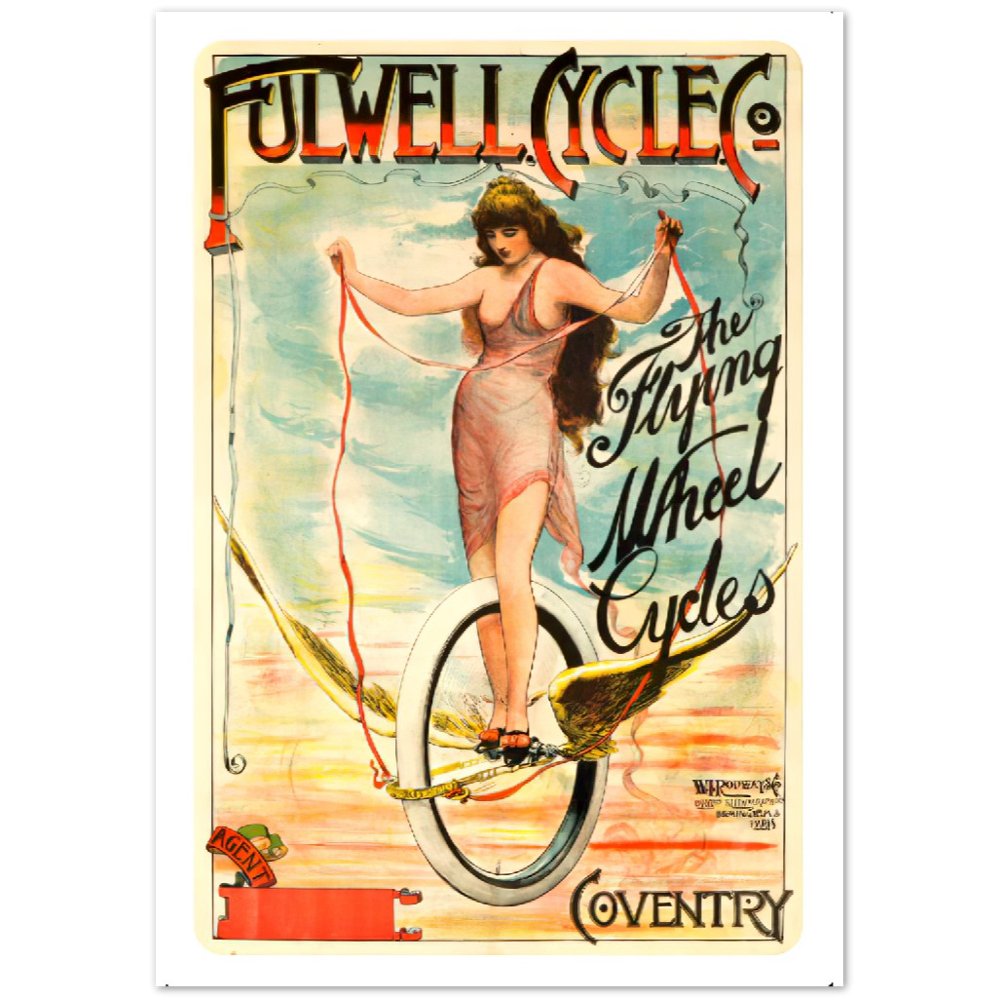 Vintage Poster on Premium Matte Paper - Posterify