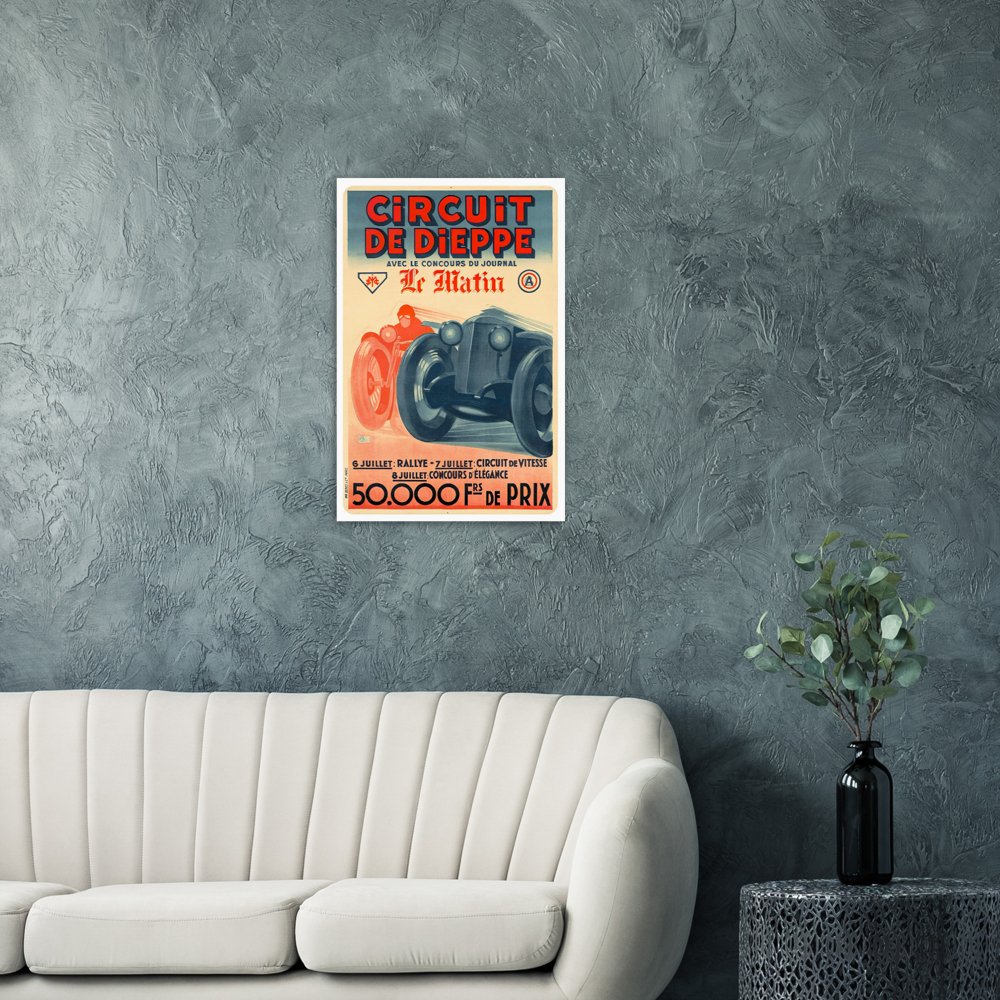 Vintage Poster on Premium Matte Paper - Posterify