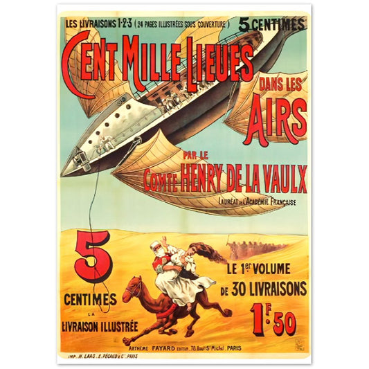 Vintage Poster on Premium Matte Paper - Posterify