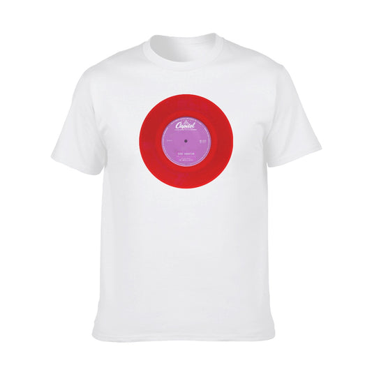 Beach Boys, Good Vibration, vinyl Record Men's O-neck Short Sleeve T-Shirt | 180GSM Cotton (DTF) - Posterify