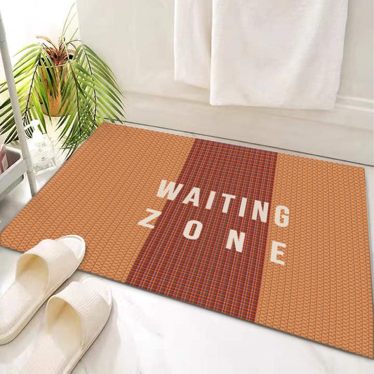 Door Mat 'Waiting Zone' - Posterify