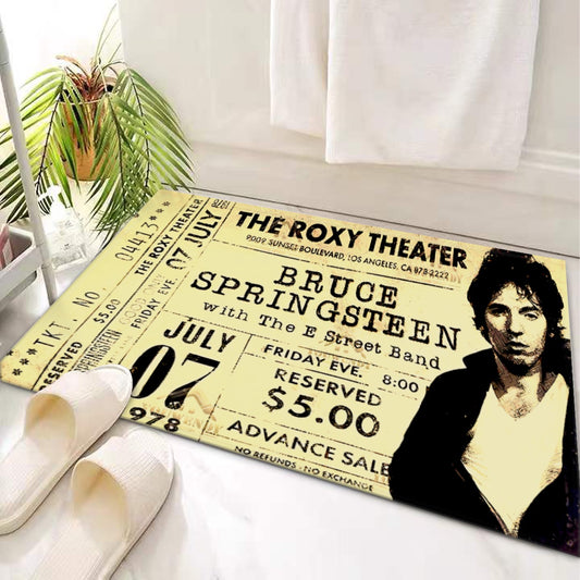 Door Mat Original Concert Ticket 'Bruce Springsteen' - Posterify