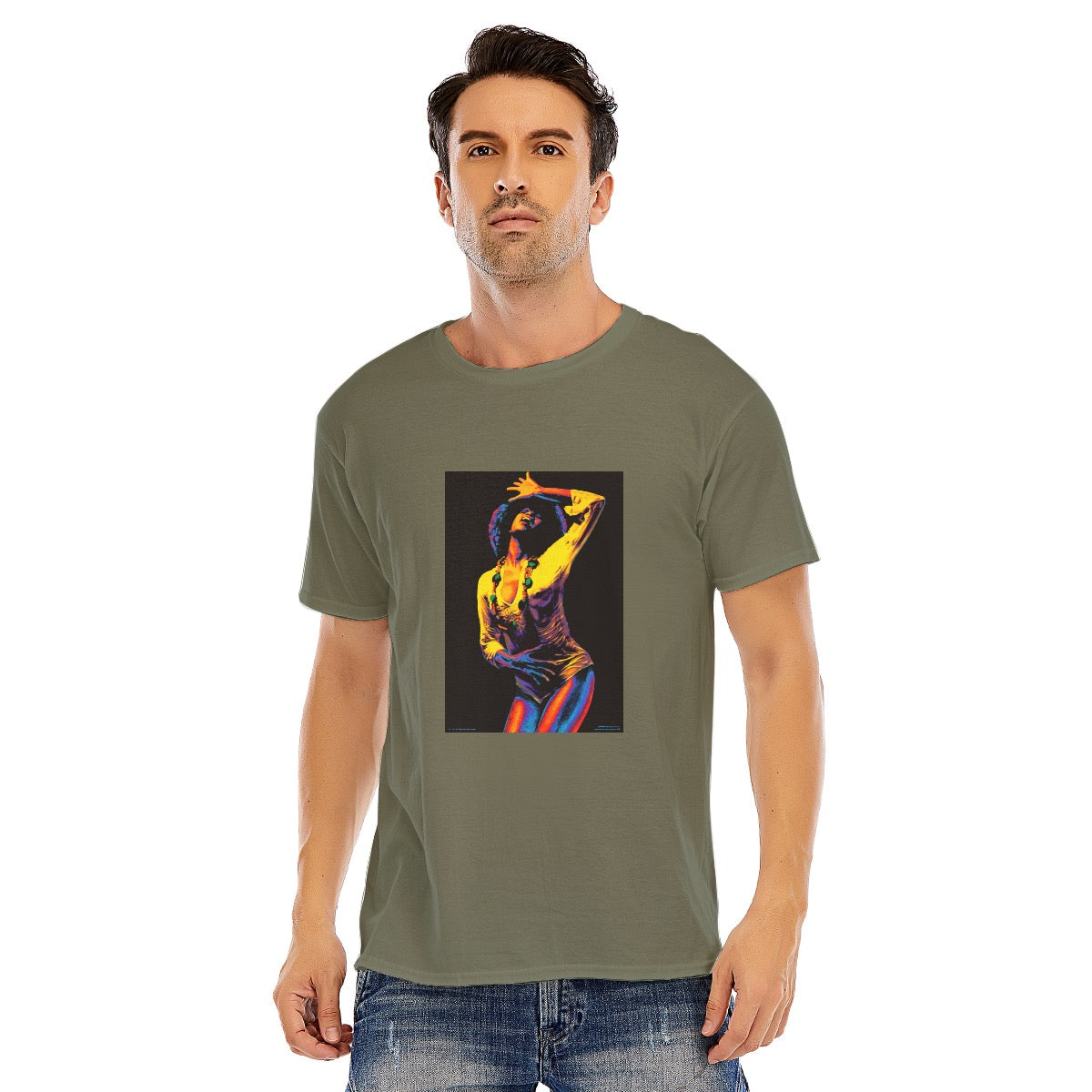 Diva Unisex O-neck Short Sleeve T-shirt | 180GSM Cotton (DTF) - Posterify