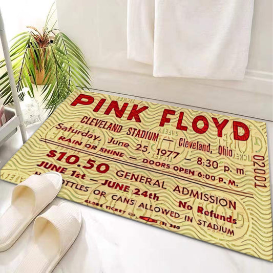 Door Mat Original Concert Ticket 'Pink Floyd' - Posterify